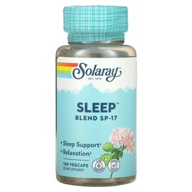 Травы Solaray Здоровый сон, смесь трав SP-17, Sleep Blend SP-17, 100 вегетарианск (SOR-02170)