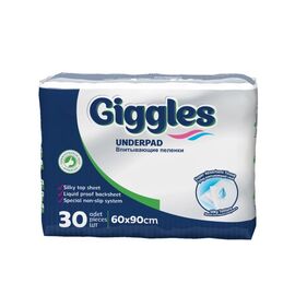 Пеленки для младенцев Giggles 60х90 см 30 шт (8680131202034)