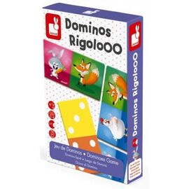 Настольная игра Janod Домино Животные (J02737)