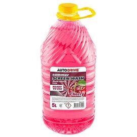 Омыватель автомобильный AUTO DRIVE Summer Screen Wash Cherry PET 5л (AD0137)
