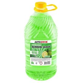 Омыватель автомобильный AUTO DRIVE Summer Screen Wash Lime PET 5л (AD0135)