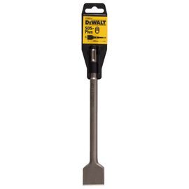 Зубило DeWALT SDS-Plus, лопаткове, вигнуте, 40х250мм (DT6806)