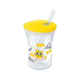 Поильник-непроливайка Nuk Evolution Action Cup Cats 230 мл (3952423)