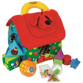 Развивающая игрушка K’S KIDS Сортер мягкий Домик (KA10460-2GB)