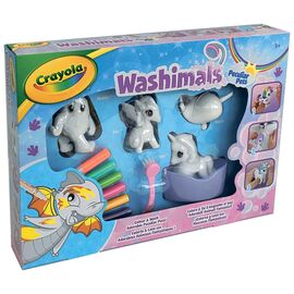 Набор для творчества Crayola Washimals Казкові тварини з ванною (25-7191)