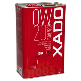 Моторное масло Xado 0W-20 508/509 Red Boost, 4 л (ХА 25294)