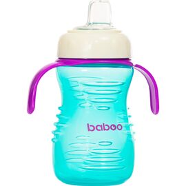 Поїльник-непроливайка Baboo із силіконовим носиком, 260 мл, 6+ міс (м'ята) (8-124)