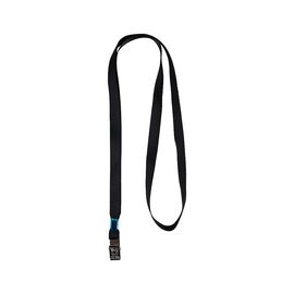 Шнурок для бейджа Axent с металлическим клипом, черный (4532-01-A)