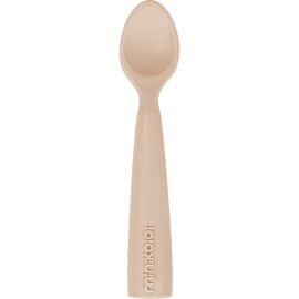 Набір дитячого посуду MinikOiOi Scooper - Bubble Beige ложка силіконова (101140008)