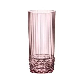 Набор стаканов Bormioli Rocco America'20s Cooler 490мл h-162мм 6шт Рожевий (122155BB9121990)