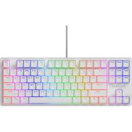 Клавиатура Hator Rockfall 2 Mecha TKL Orange USB White (HTK-721)