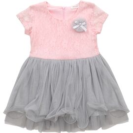 Платье Breeze с фатиновой юбкой (10671-98G-pink)