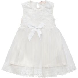 Платье Breeze праздничное с фатиновой юбкой (17864-104G-cream)