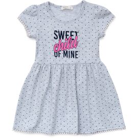 Платье Breeze в горошек (15624-98G-gray)