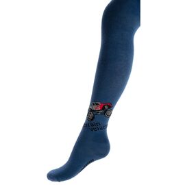 Колготки UCS Socks с машиной (M0C0301-1245-3B-blue)