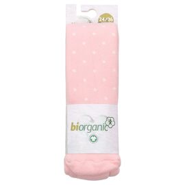 Колготки Bibaby махровые в горошек (68415-92-pink)