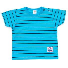 Футболка детская Breeze в полоску (791-98-blue)