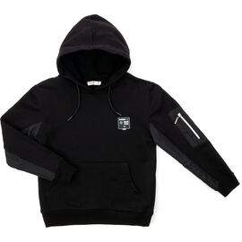 Кофта Breeze с капюшоном (19010-146-black)