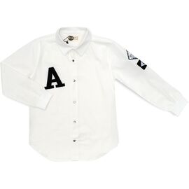 Рубашка RG школьная (3154-146B-cream)