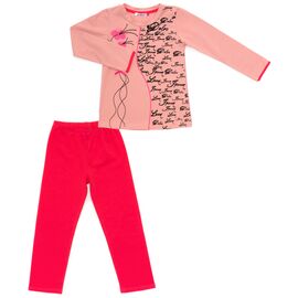 Пижама Matilda с цветочками (7294-3-116G-peach)