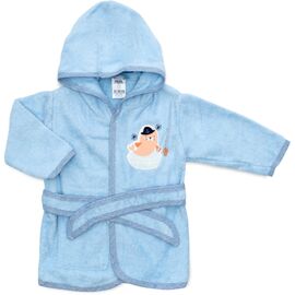 Детский халат Bibaby махровый (66189-86B-blue)