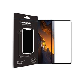 Стекло защитное BeCover Poco F5 Black (709743)