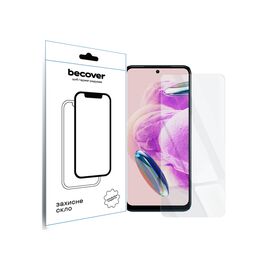Стекло защитное BeCover Xiaomi Redmi Note 12S 3D Crystal Clear Glass (709752)