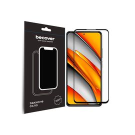 Стекло защитное BeCover ZTE Blade V40s Black (709754)