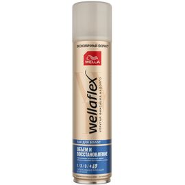 Лак для волос WellaFlex Объем и Восстановление Суперсильной фиксации 400 мл (4064666230917)