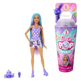 Кукла Barbie Pop Reveal серии Сочные фрукты – виноградная содовая (HNW44)