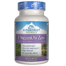 Травы Ridgecrest Herbals Природный Комплекс для Здорового Сна, DreamOn Zen, RidgeCres (RCH162)