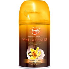Освежитель воздуха iFresh Premium Aroma Vanilla Praline Сменный баллон 250 мл (4820268100139)
