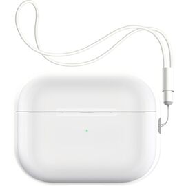 Чехол для наушников Armorstandart Silicone Case with straps для Apple Airpods Pro 2 Transparent (ARM68617)