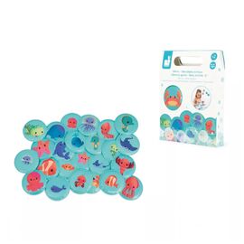 Игрушка для ванной Janod Игра-мемо Детеныши животных 24 элемента (J04723)