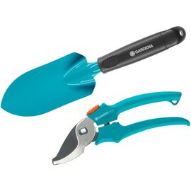 Набор инструментов Gardena садовых Classic (секатор 18 мм + совок 8 см) (12201-20.000.00)