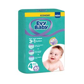 Подгузники Evy Baby Maxi Twin 7-18 кг 40 шт (8683881000028)