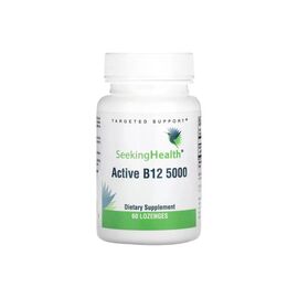 Витаминно-минеральный комплекс Seeking Health Витамин B12, 5000 мкг, Active B12 5000, 60 жевательных таблеток (SKH-52004)