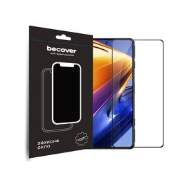 Стекло защитное BeCover Xiaomi Poco F4 GT Black (710027)