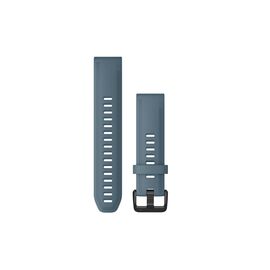 Ремінець до смарт-годинника Garmin fenix 6s 20mm QuickFit Lakeside Blue Silicone (010-12870-00)