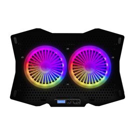Подставка для ноутбука Modecom SILENT FAN MC-CF18 RGB (PL-MC-CF-18-RGB)