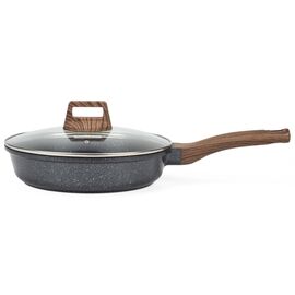 Сковорода Hölmer Natural лита з кришкою 26 см (FP-33526-SWMBML Natural)