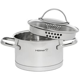 Кастрюля Hölmer Aurora з кришкою 1,9 л (CR-17519-SSD Aurora)