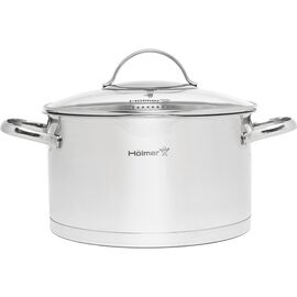 Кастрюля Hölmer Aurora з кришкою 4,8 л (CR-17548-SSD Aurora)