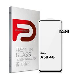 Стекло защитное Armorstandart Pro Oppo A58 4G Black (ARM66487)