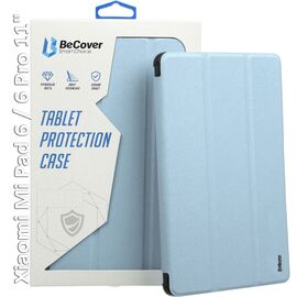 Чехол для планшета BeCover Tri Fold Soft TPU Silicone Xiaomi Mi Pad 6 / 6 Pro 11" Light Blue (709673)