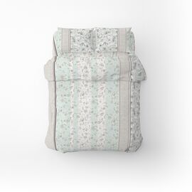 Постельное белье Home Line Уют капучино-ментоловый бязь полуторный (173537)