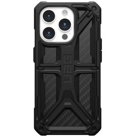 Чехол для мобильного телефона UAG Apple iPhone 15 Pro Monarch, Carbon Fiber (114278114242)