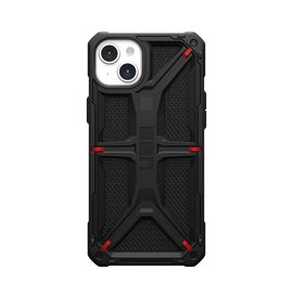 Чохол до мобільного телефона UAG Apple iPhone 15 Plus Monarch, Kevlar Black (114309113940)
