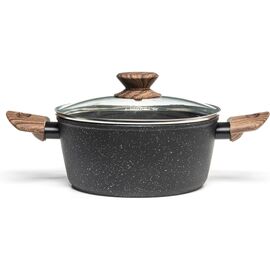 Кастрюля Hölmer Natural кована з кришкою 2,5 л (CR-1325-FAMWL Natural)