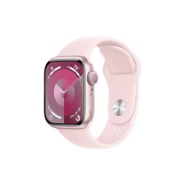 Смарт-часы Apple Watch Series 9 GPS 41mm Pink Aluminium Case with Light Pink Sport Band - M/L (MR943QP/A)